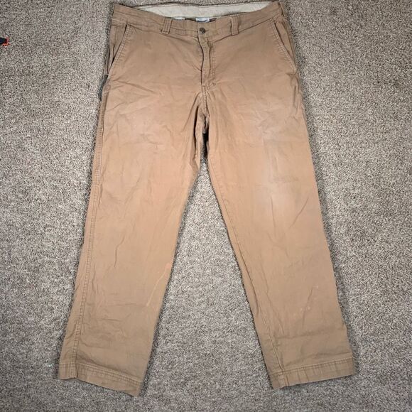 Columbia Other - Columbia Mens 40x30 Straight Leg Active Pants‎ Khaki 5 Pocket